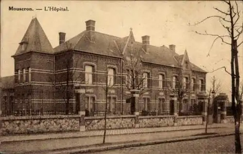 Ak Mouscron Wallonien Hennegau, Krankenhaus
