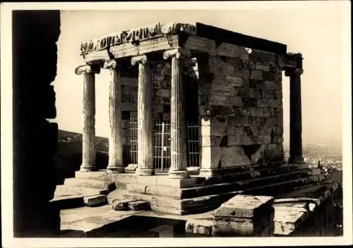 Ak Athen Griechenland, Akropolis, Niketempel