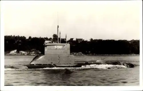 Ak Deutsches Unterseeboot, Küsten U-Boot S 190, U 11, Bundesmarine