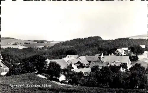 Ak Ransdorf Lichtenegg Niederösterreich, Teilansicht