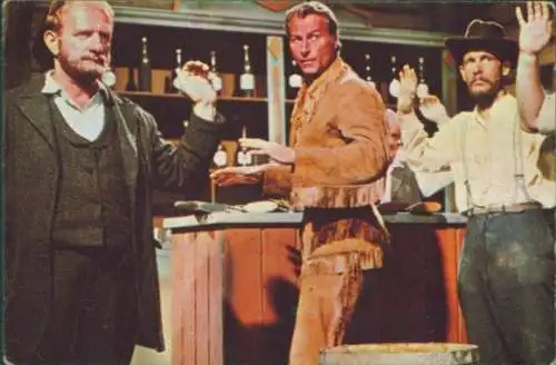Sammelbild Karl May, Filmszene, Winnetou I und II, Nr. 92