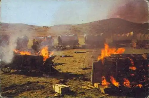 Sammelbild Karl May, Filmszene, Winnetou III, Unter Geiern, Nr. 227