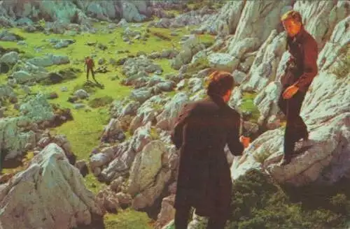 Sammelbild Karl May, Filmszene, Winnetou III, Unter Geiern, Nr. 229