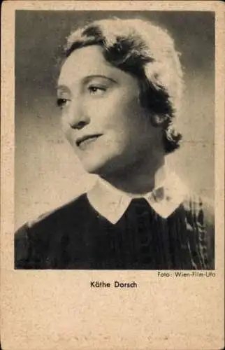 Ak Schauspielerin Käthe Dorsch, Portrait, Ross Verlag