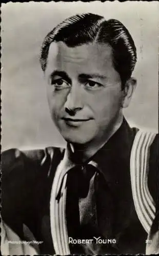 Ak Schauspieler Robert Young, Portrait