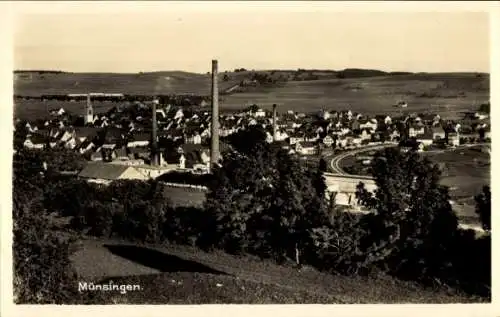 Ak Münsingen in Württemberg, Gesamtansicht