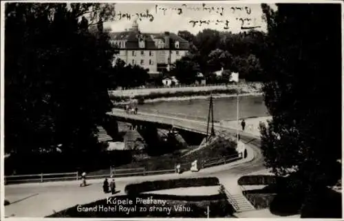 Ak Piešťany Pistyan Pistian Pöstyen Slowakei, Grand-Hotel Royal