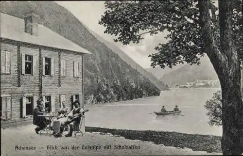 Ak Achensee in Tirol, Gasthof Restaurant Gaisalpe, Scholastika