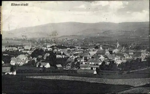 Ak Rýmařov Römerstadt Mährisch Schlesien, Gesamtansicht