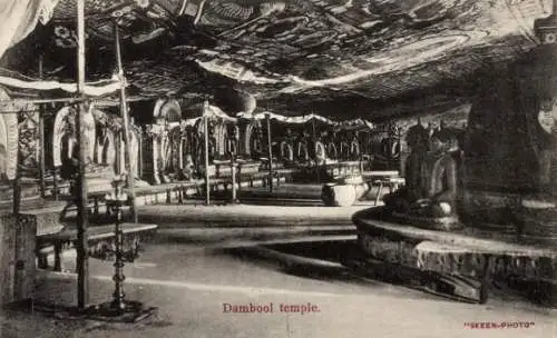 Ak Ceylon Sri Lanka, Dambool-Tempel