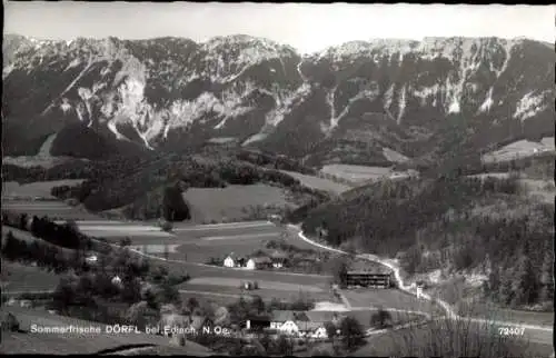 Ak Dörfl Edlach an der Rax Reichenau an der Rax Niederösterreich, Panorama