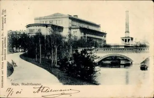 Ak Riga Lettland, Stadttheater