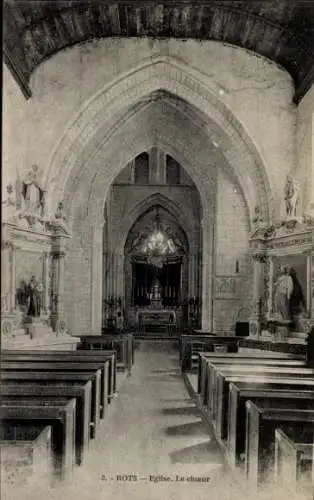 Ak Rots Calvados, Kirche, Chor