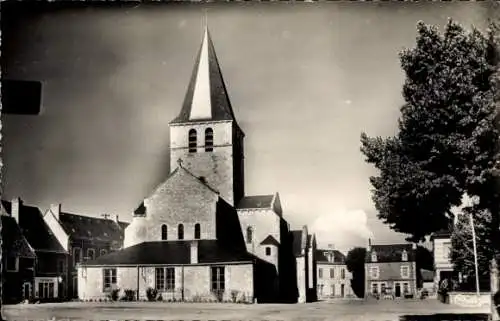 Ak Saint Pierre le Moutier Nievre, Kirche St. Pierre