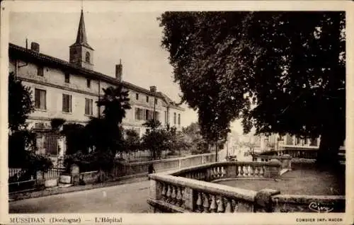 Ak Mussidan Dordogne, Hopital