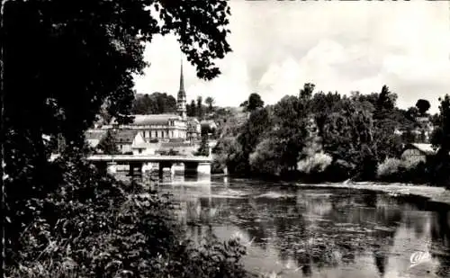 Ak Montbéliard Doubs, Pont sur l'Allan