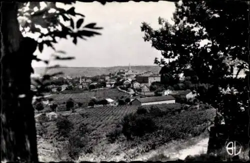 Ak Joyeuse Ardeche, Gesamtansicht