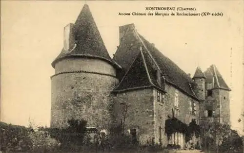 Ak Montmoreau Charente, Ancien Chateau des Marquis de Rochebouart
