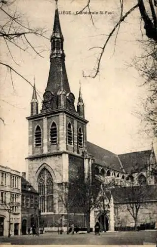 Ak Lüttich Lüttich Wallonien, Kathedrale St. Paul