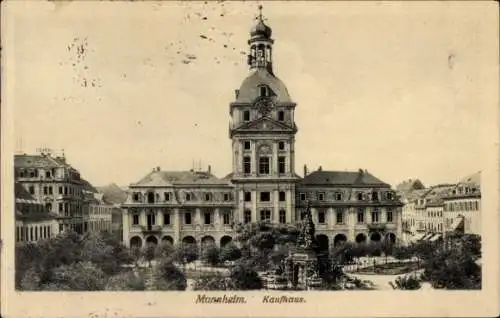 Ak Mannheim in Baden, Kaufhaus