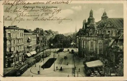 Ak Köln am Rhein, Habsburger Ring, Opernhaus