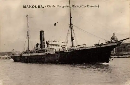 Ak Dampfer Manouba, Compagnie de Navigation Mixte