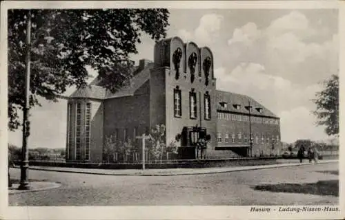 Ak Husum in Nordfriesland, Ludwig-Nissen-Haus