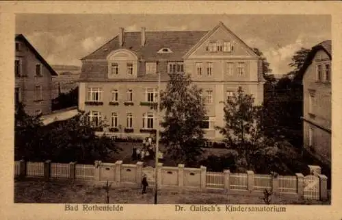 Ak Bad Rothenfelde am Teutoburger Wald, Dr. Galisch's Kindersanatorium
