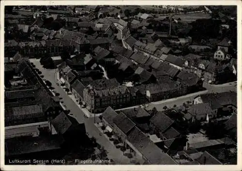 Ak Seesen am Harz, Fliegeraufnahme