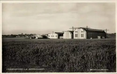Ak Friedrichshafen am Bodensee, Zeppelinwerft