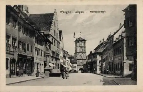 Ak Wangen im Allgäu, Herrenstraße