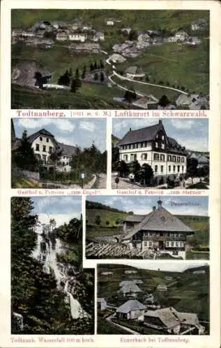 Ak Todtnauberg Todtnau im Schwarzwald, Gasthof zum Engel, Zum Sternen, Bauernhaus, Ennerbach