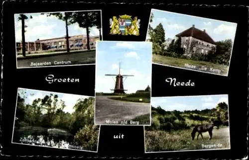 Ak Neede Berkelland Gelderland, Mühle, Seniorenzentrum, Huize De Kamp