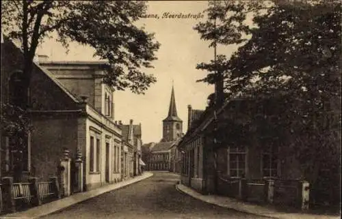 Ak Esens in Ostfriesland, Heerdestraße