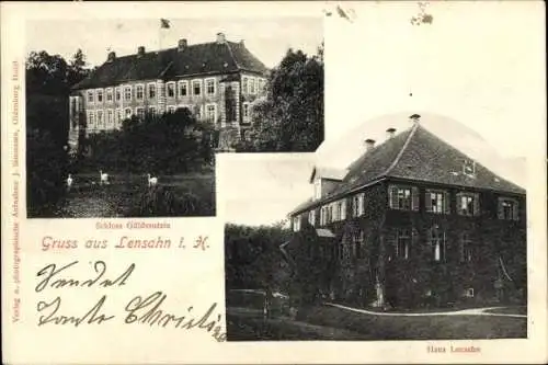 Ak Lensahn in Holstein, Schloss Güldenstein, Haus Lensahn