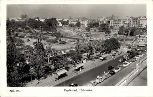 Ak Calcutta Kolkata Kalkutta Indien, Esolanad