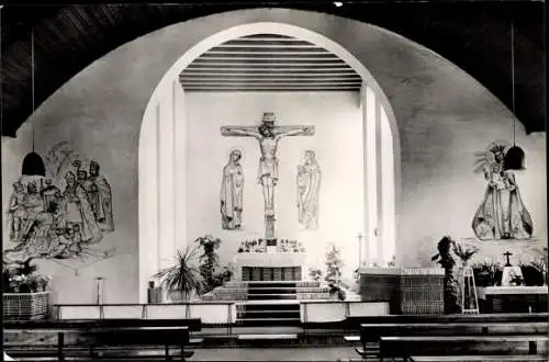 Ak Darmstadt in Hessen, Kath. Kirche der Ungarn-Deutschen, St. Stephan