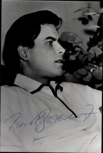 Ak Schauspieler Horst Buchholz, Portrait, Autogramm