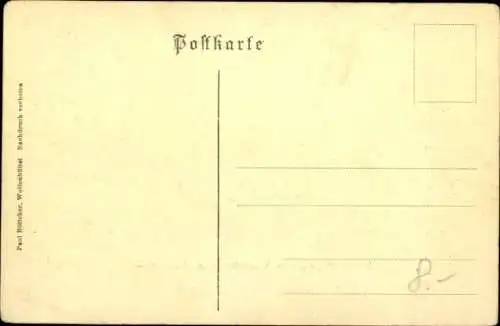 Künstler Ak Wolfenbüttel in Niedersachsen, Schlossplatz im Jahre 1650