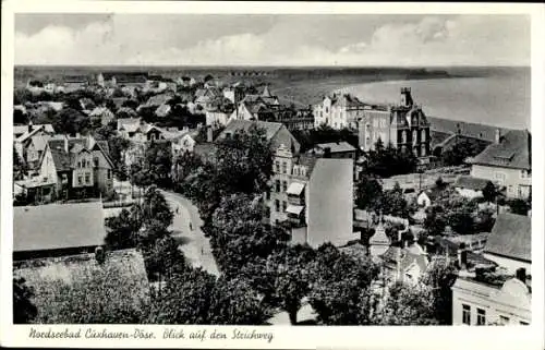 Ak Nordseebad Döse Cuxhaven, Strichweg, Strand