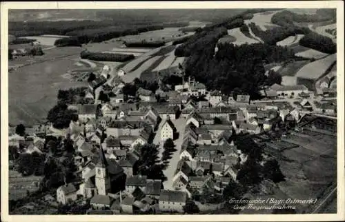 Ak Grafenwöhr in der Oberpfalz Bayern, Fliegeraufnahme