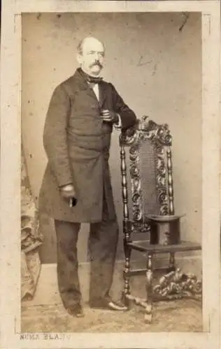 CdV Fürst Otto von Bismarck, Portrait