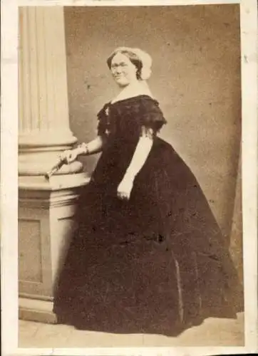 CdV Louise Danner, geb. Rasmussen, Balletttänzerin, Ehefrau von König Friedrich VII. von Dänemark