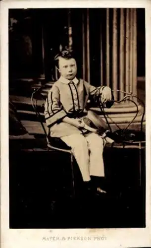 CdV Prinz Alexander der Niederlande, Portrait