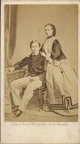 CdV Alexandra von Dänemark, Prinzessin von Wales, Edward VII, Portrait