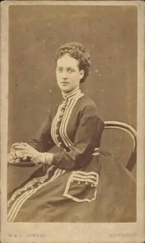 CdV Alexandra von Dänemark, Prinzessin von Wales, Portrait