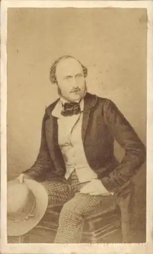 CdV Albert von Sachsen-Coburg und Gotha, Portrait
