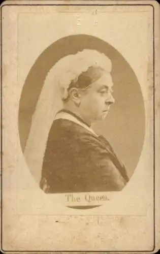 CdV Königin Victoria, Portrait