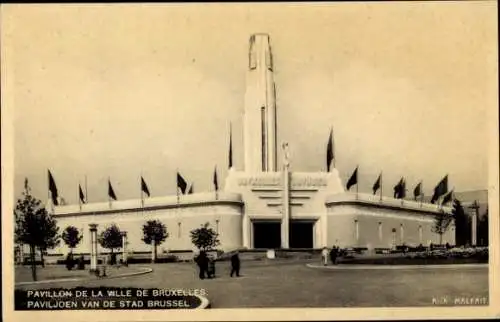 Ak Bruxelles Brüssel, Stadtpavillon, Weltausstellung 1935