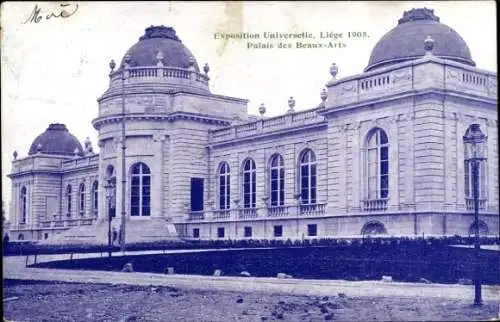 Ak Lüttich Lüttich Wallonien, Palais des Beaux Arts
